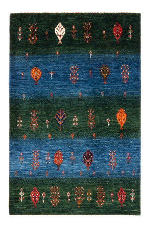 Alfombra Gabbeh - Loribaft Persa - Real - 127 x 86 cm - multicolor