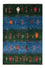 Alfombra Gabbeh - Loribaft Persa - Real - 127 x 86 cm - multicolor