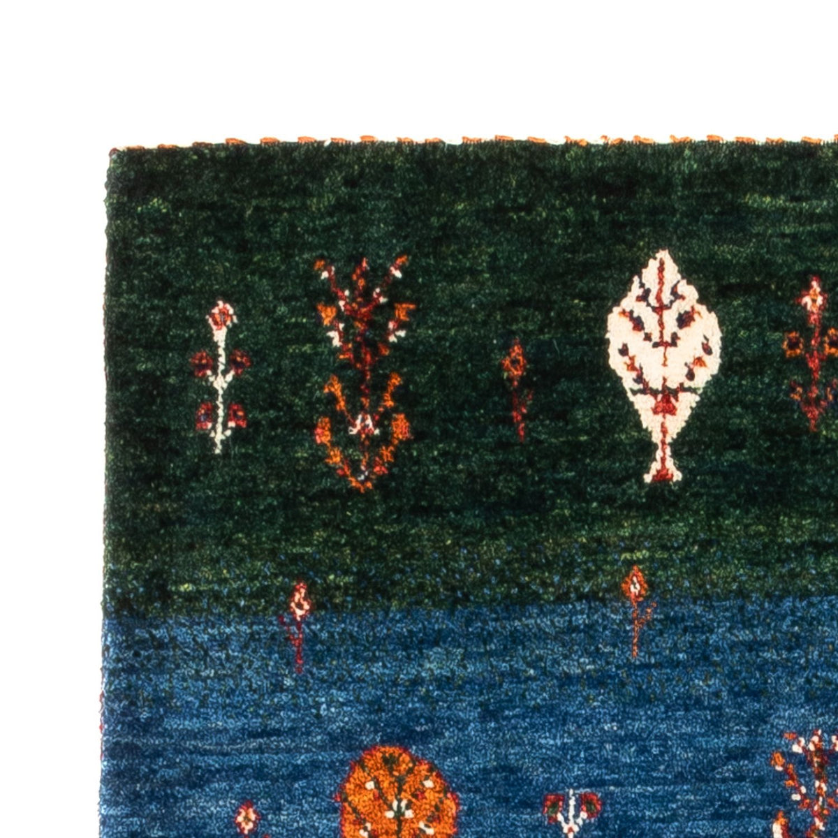 Alfombra Gabbeh - Loribaft Persa - Real - 127 x 86 cm - multicolor