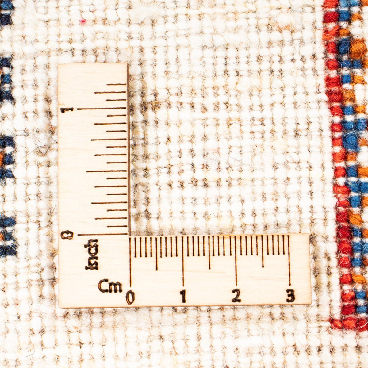 Alfombra Gabbeh - Loribaft Persa - Real - 130 x 82 cm - crema