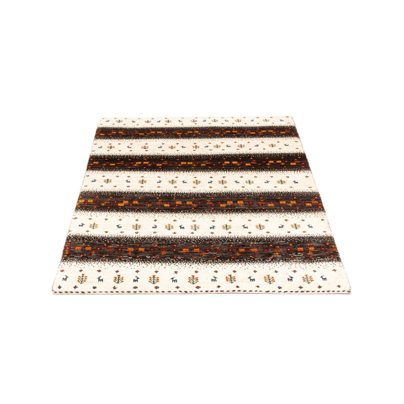 Alfombra Gabbeh - Loribaft Persa - Real - 127 x 83 cm - multicolor
