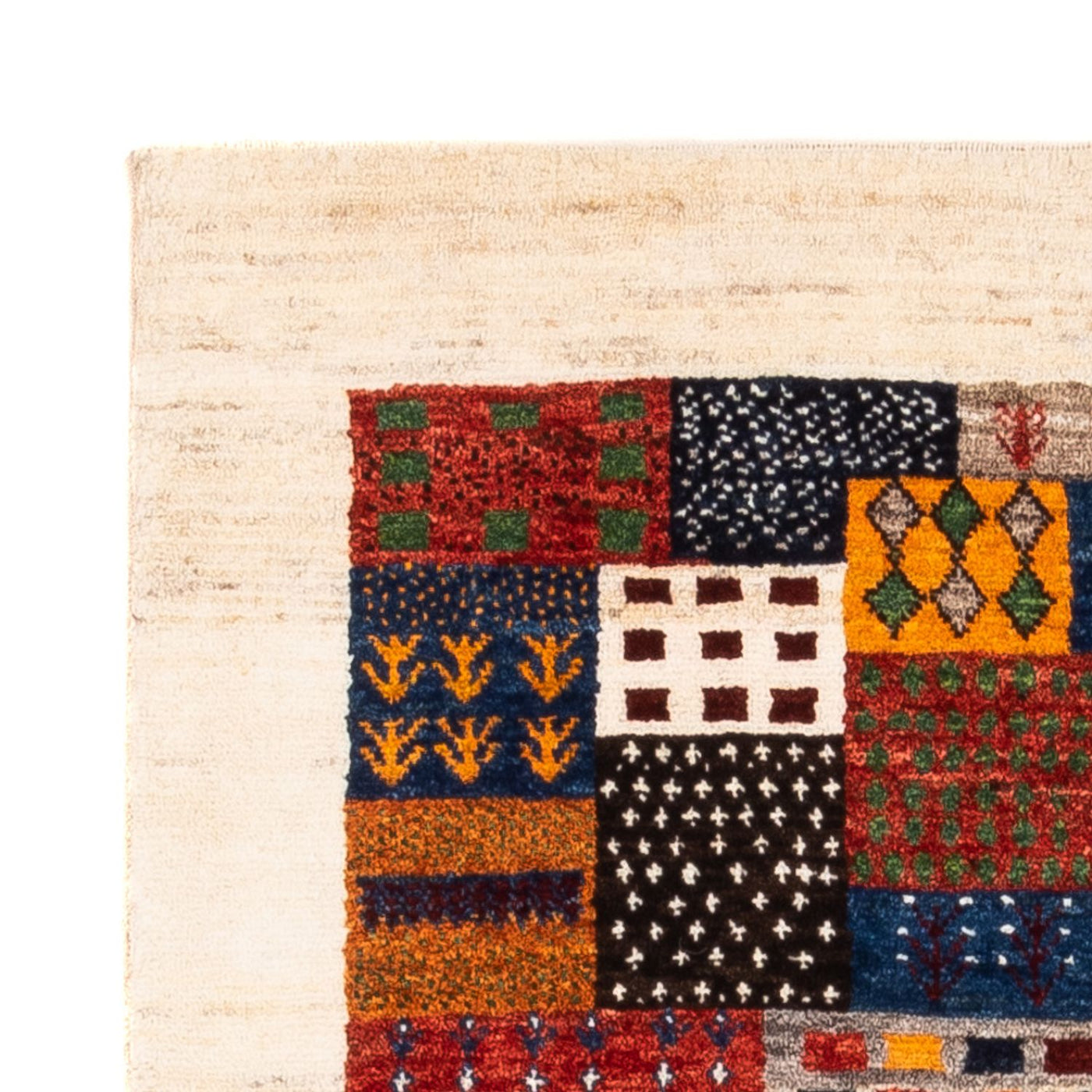 Loribaft Alfombra 131x84cm - Perserteppich Wollteppich
