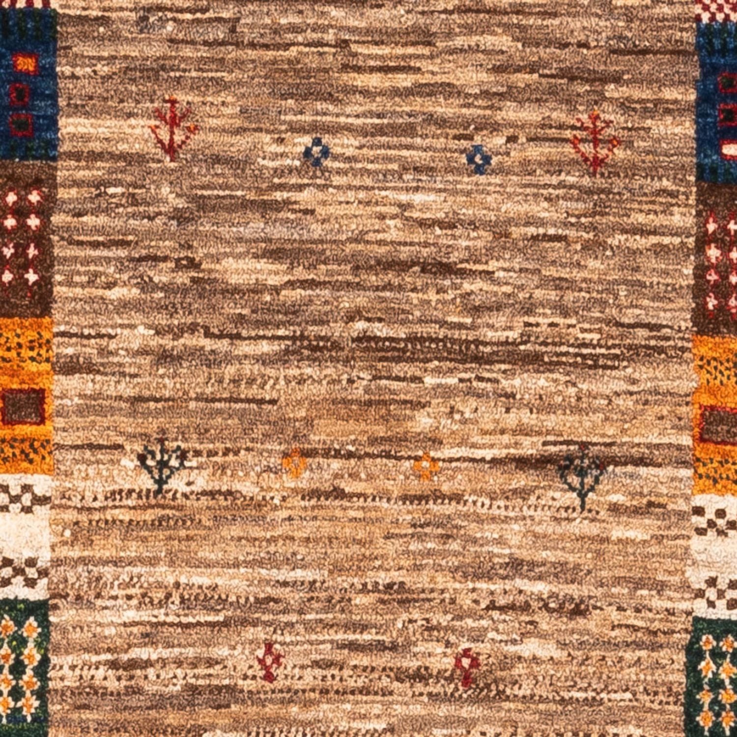 Alfombra Gabbeh - Loribaft Persa - Real - 140 x 83 cm - multicolor