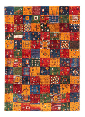 Alfombra Gabbeh - Loribaft Persa - Real - 119 x 85 cm - multicolor