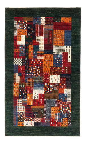 Alfombra Gabbeh - Loribaft Persa - Real - 133 x 83 cm - multicolor