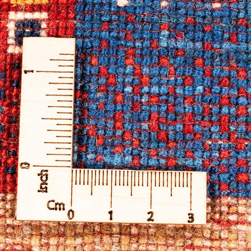 Alfombra Gabbeh - Loribaft Persa - Real - 134 x 88 cm - multicolor