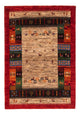 Loribaft Alfombra 125x87cm - Perserteppich Wollteppich
