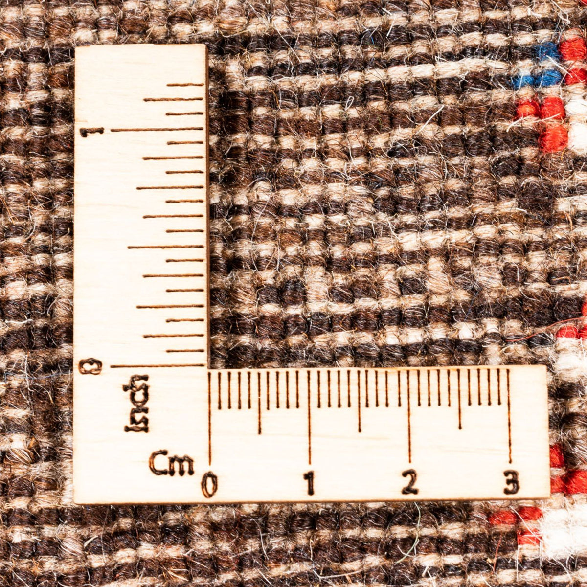 Alfombra Gabbeh - Loribaft Persa - Real - 126 x 85 cm - multicolor