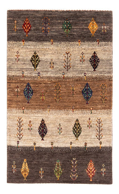 Alfombra Gabbeh - Loribaft Persa - Real - 130 x 84 cm - multicolor