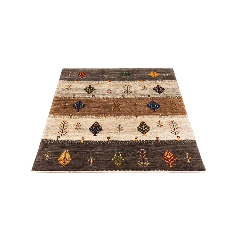 Alfombra Gabbeh - Loribaft Persa - Real - 130 x 84 cm - multicolor
