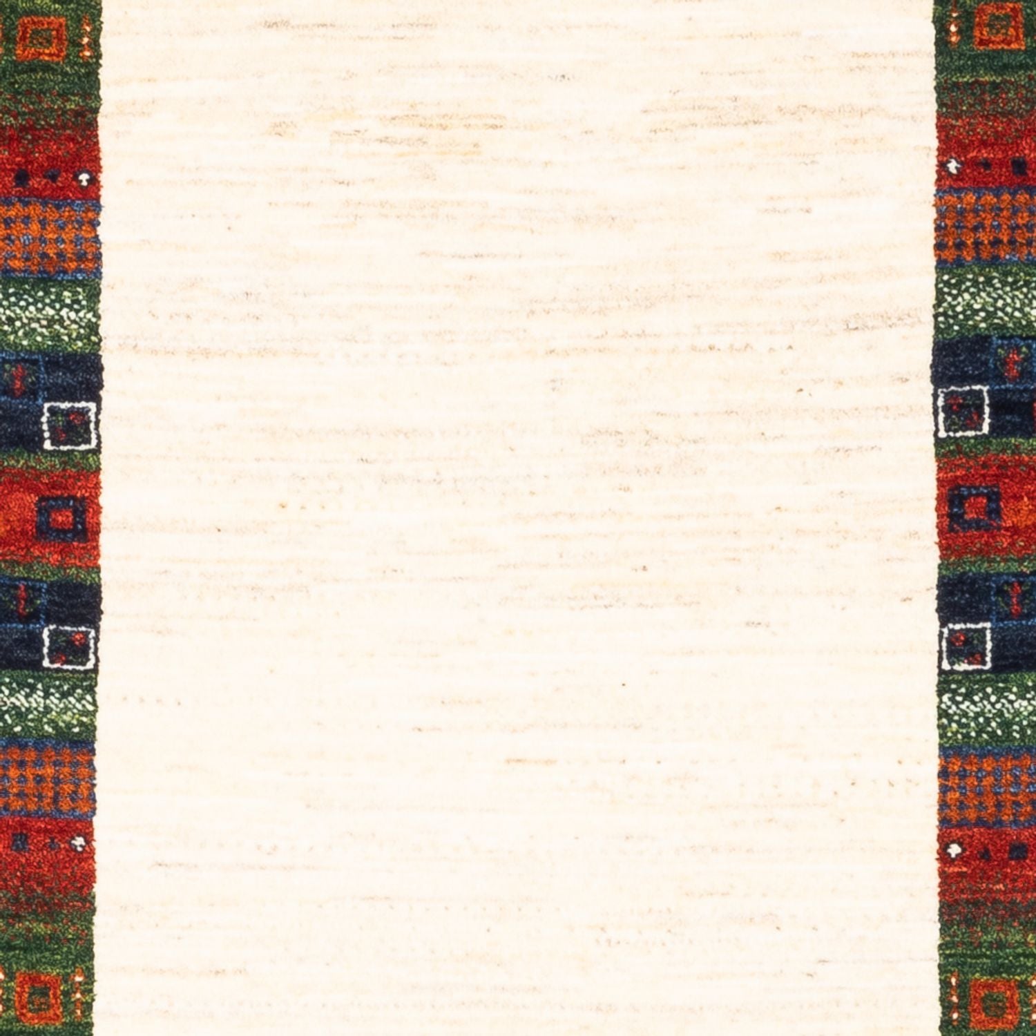 Alfombra Gabbeh - Loribaft Persa - Real - 132 x 83 cm - multicolor