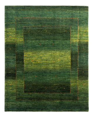 Alfombra Gabbeh - Loribaft Persa - 191 x 153 cm - verde