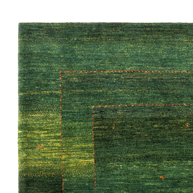 Alfombra Gabbeh - Loribaft Persa - 191 x 153 cm - verde