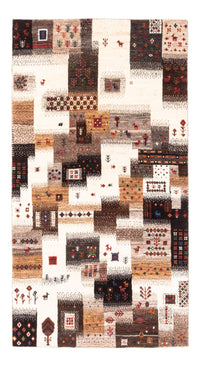 Alfombra Gabbeh - Loribaft Persa - Real - 147 x 85 cm - gris