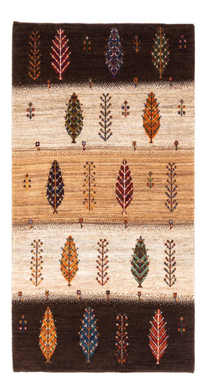 Alfombra Gabbeh - Loribaft Persa - Real - 147 x 85 cm - multicolor