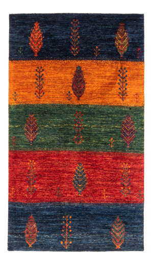 Alfombra Gabbeh - Loribaft Persa - Real - 138 x 84 cm - multicolor