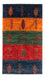 Alfombra Gabbeh - Loribaft Persa - Real - 138 x 84 cm - multicolor