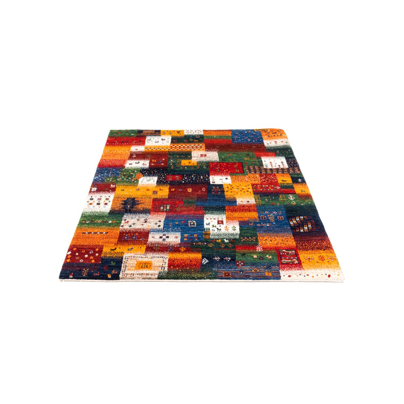 Alfombra Gabbeh - Loribaft Persa - Real - 154 x 110 cm - multicolor
