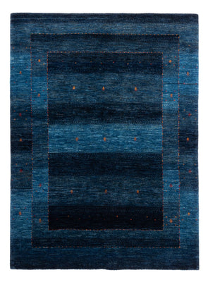 Alfombra Gabbeh - Loribaft Persa - 202 x 154 cm - azul