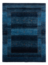 Alfombra Gabbeh - Loribaft Persa - 202 x 154 cm - azul