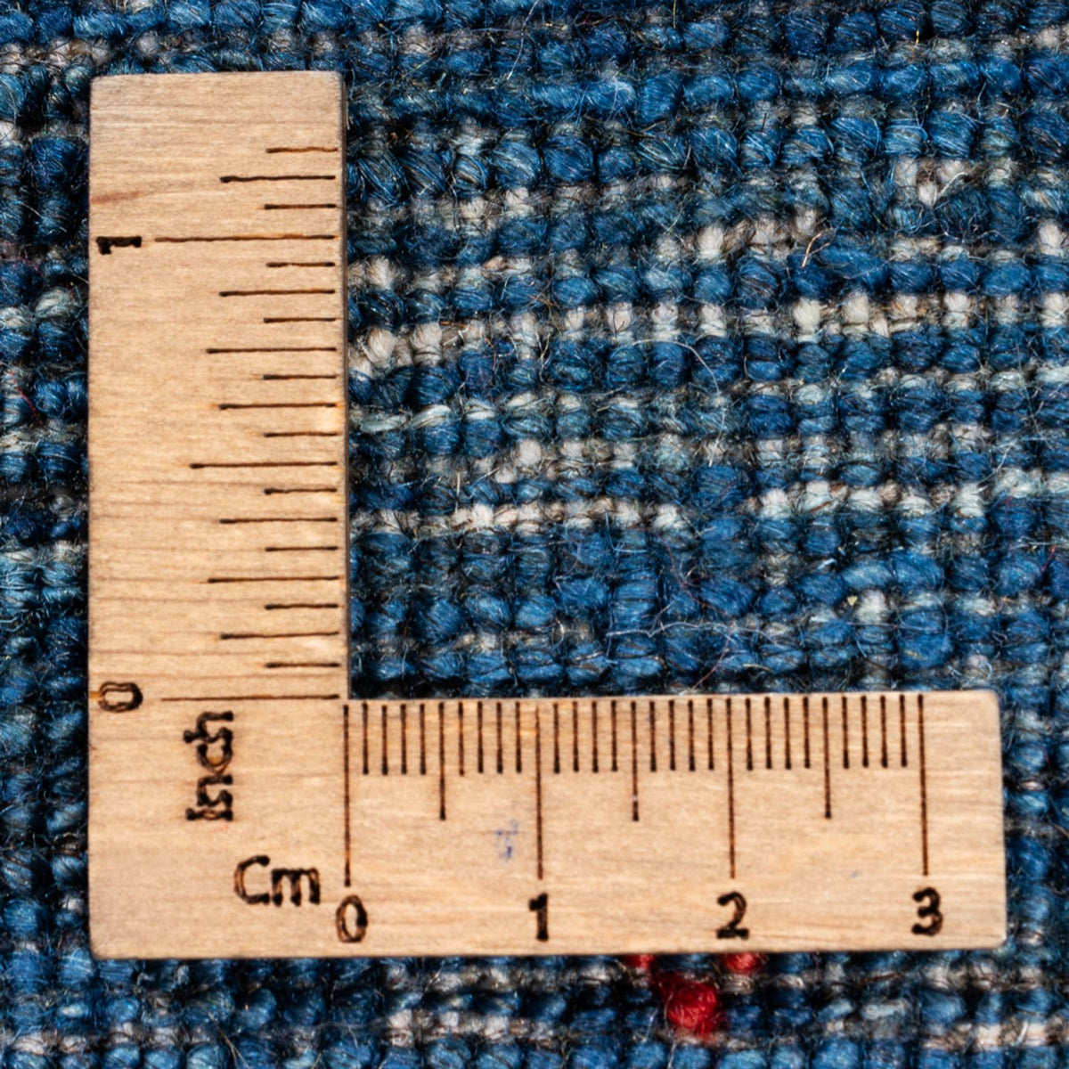 Alfombra Gabbeh - Loribaft Persa - 202 x 154 cm - azul