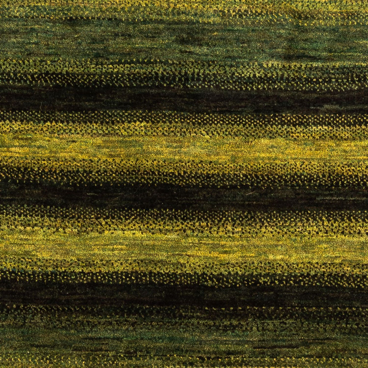 Alfombra Gabbeh - Loribaft Persa - Real - 199 x 154 cm - verde