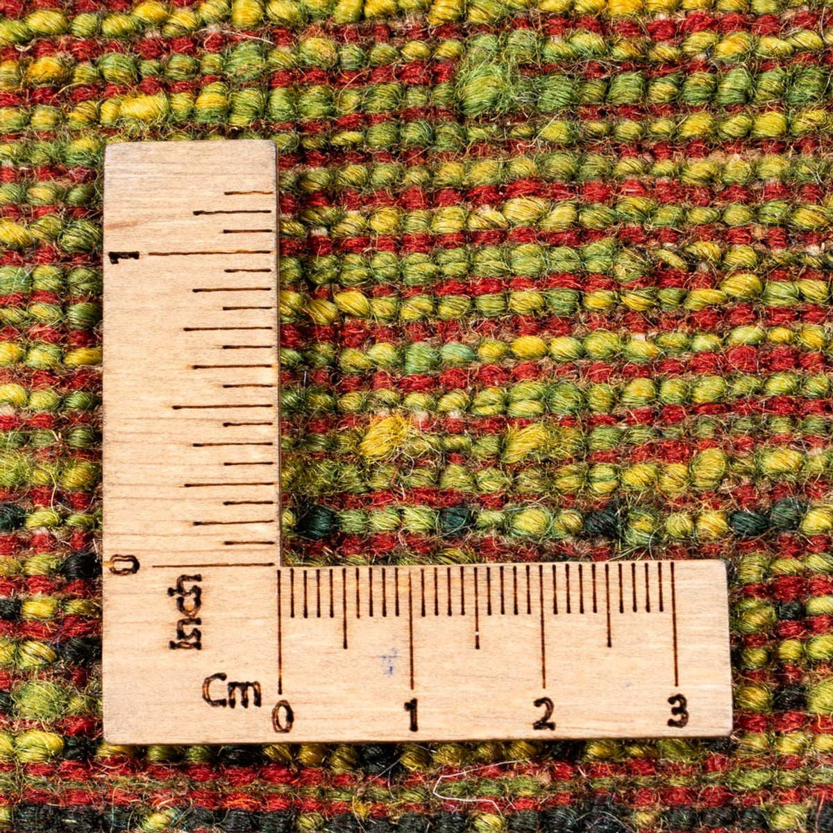 Alfombra Gabbeh - Loribaft Persa - Real - 199 x 154 cm - verde