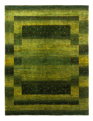 Alfombra Gabbeh - Loribaft Persa - 202 x 151 cm - verde