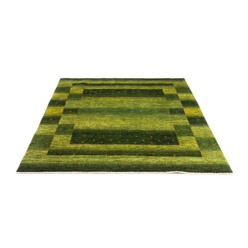 Alfombra Gabbeh - Loribaft Persa - 202 x 151 cm - verde