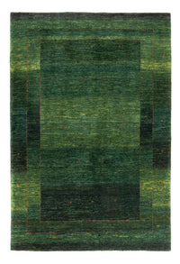 Alfombra Gabbeh - Loribaft Persa - 197 x 135 cm - verde