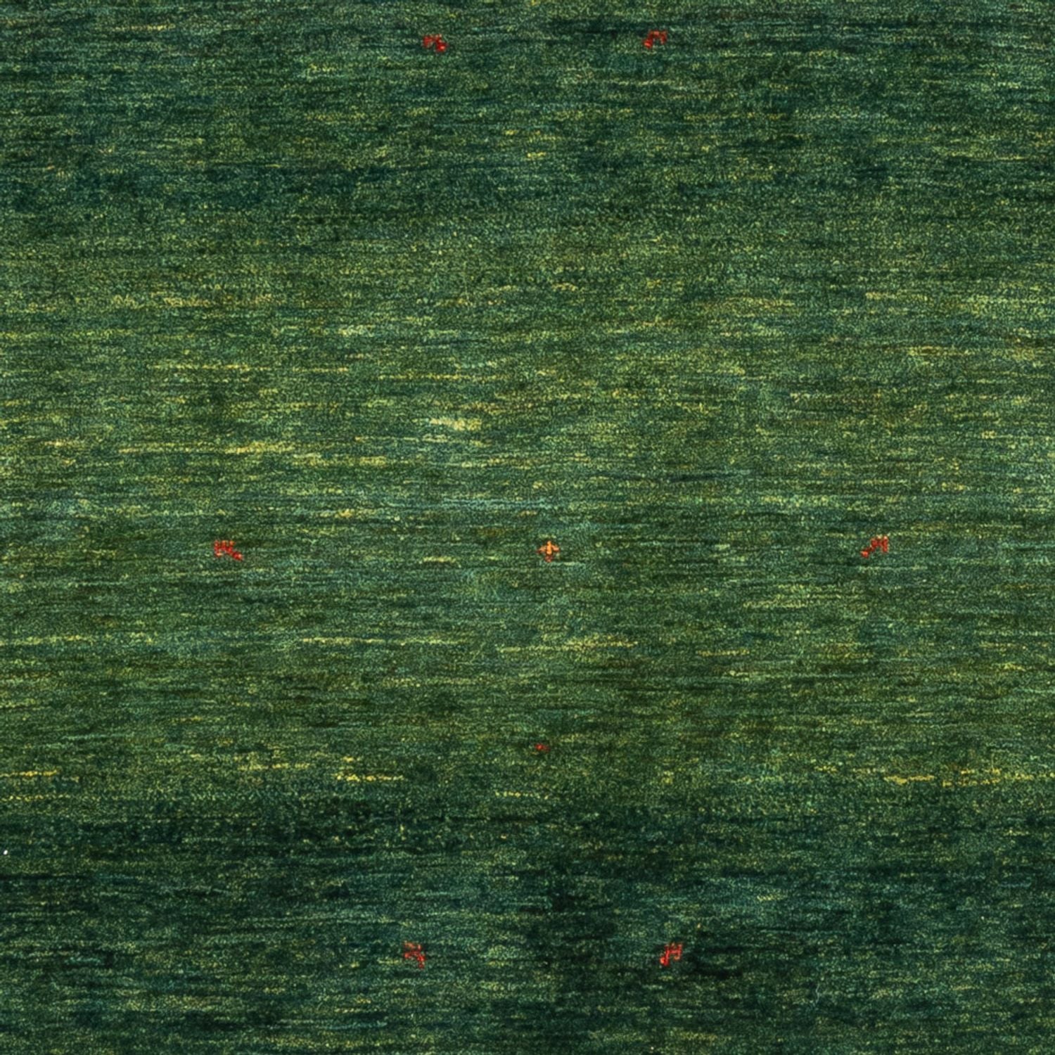 Alfombra Gabbeh - Loribaft Persa - 197 x 135 cm - verde