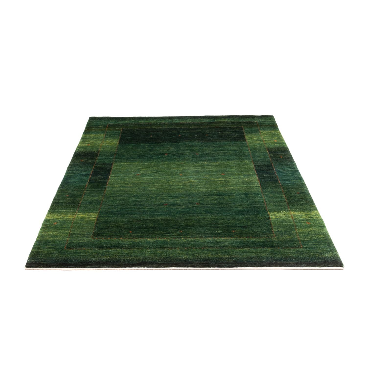 Alfombra Gabbeh - Loribaft Persa - 197 x 135 cm - verde