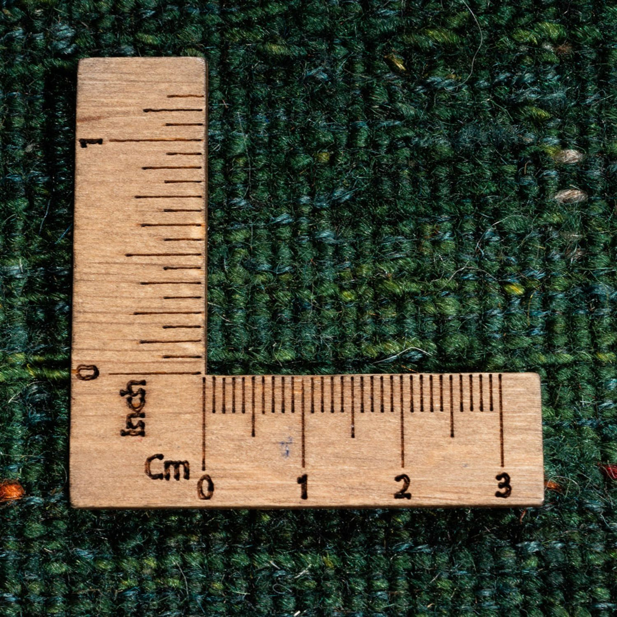 Alfombra Gabbeh - Loribaft Persa - 197 x 135 cm - verde