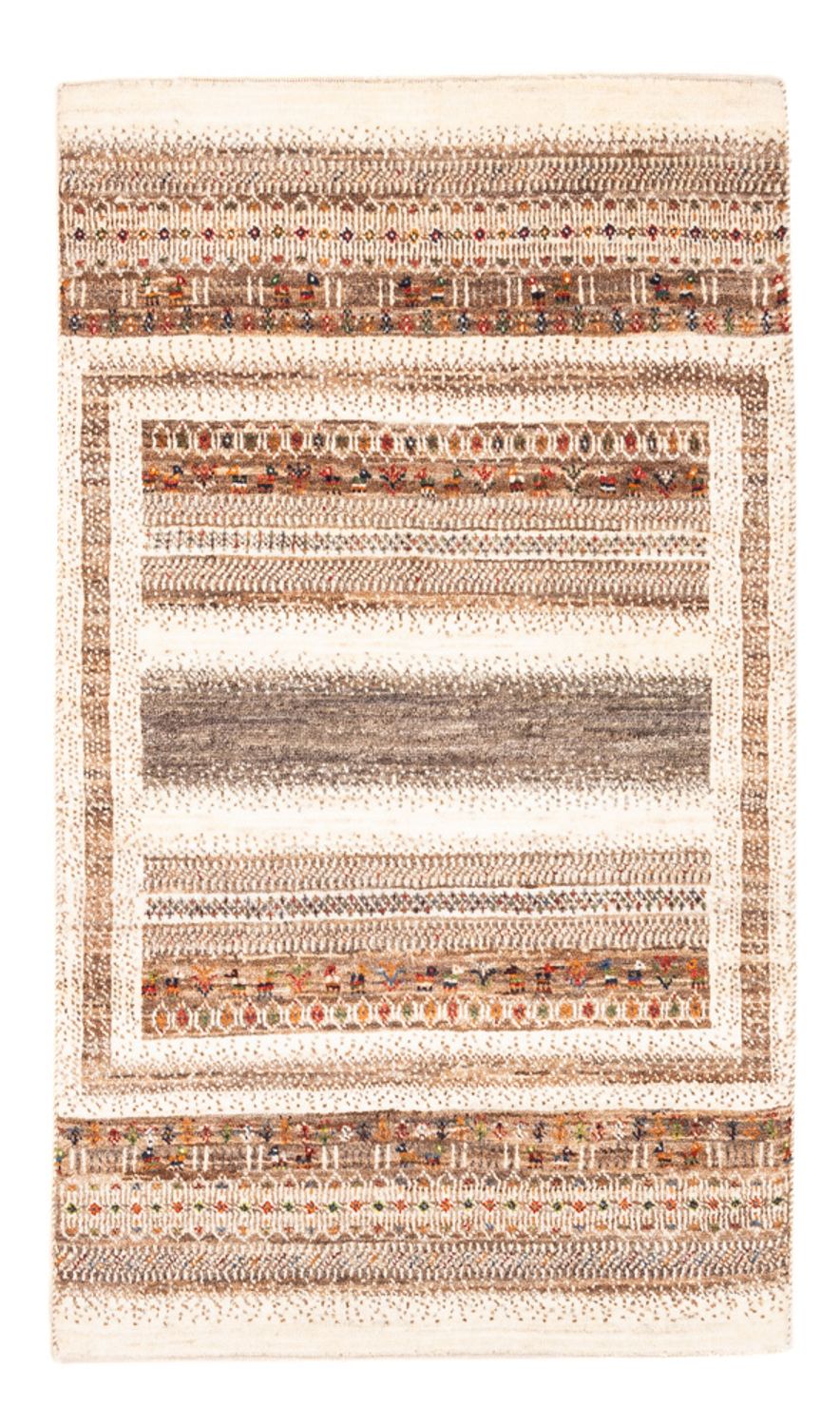 Alfombra Gabbeh - Loribaft Persa - Real - 136 x 84 cm - multicolor
