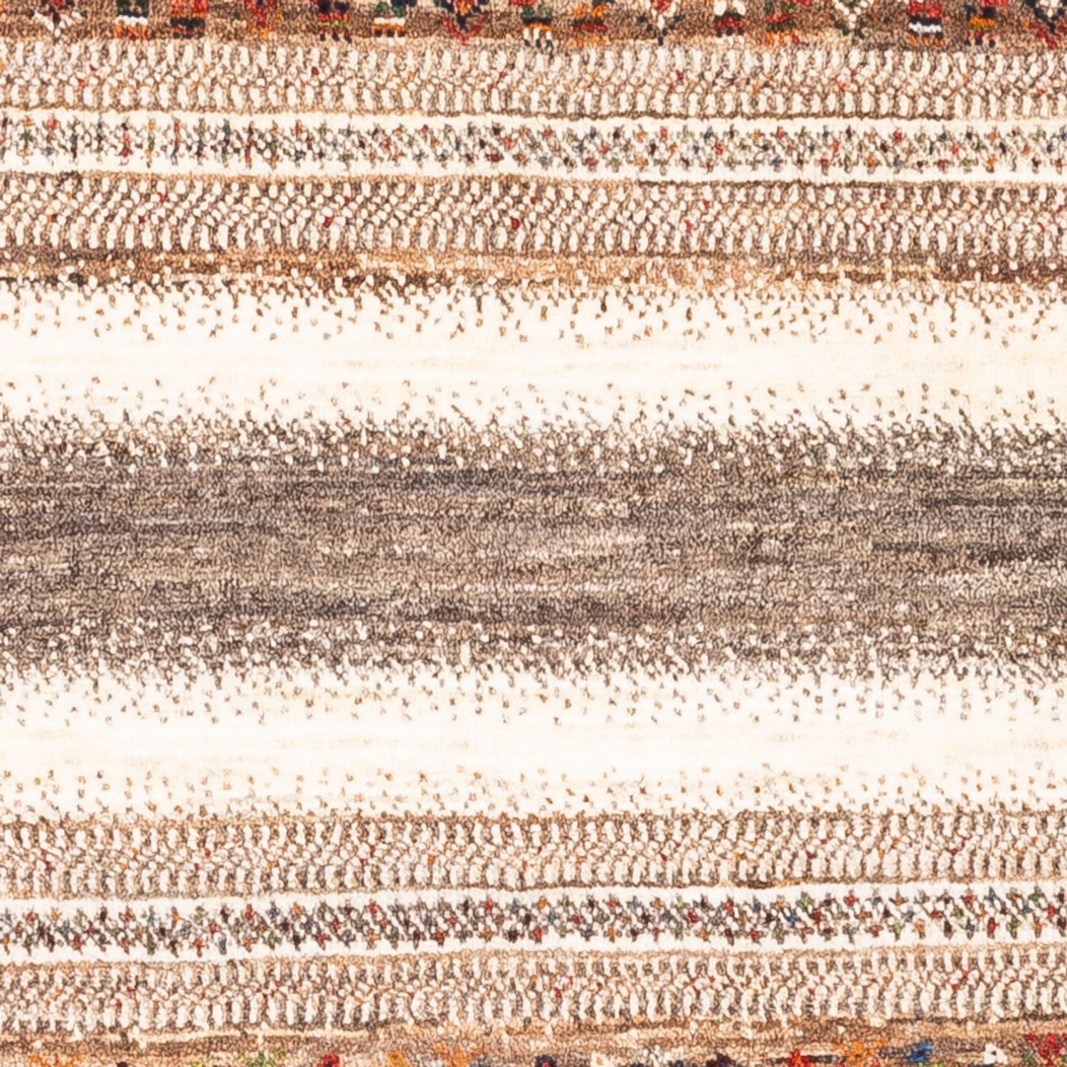 Alfombra Gabbeh - Loribaft Persa - Real - 136 x 84 cm - multicolor