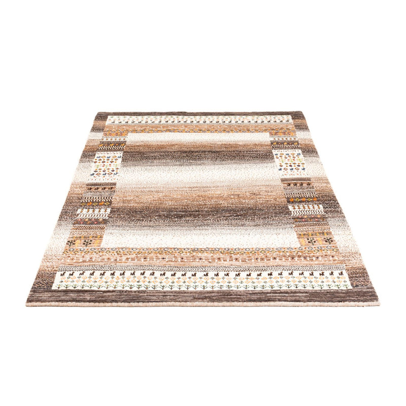 Alfombra Gabbeh - Loribaft Persa - Real - 200 x 127 cm - natural