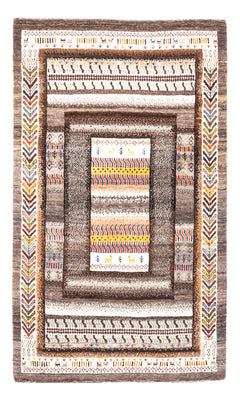 Alfombra Gabbeh - Loribaft Persa - Real - 158 x 100 cm - multicolor