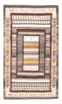 Alfombra Gabbeh - Loribaft Persa - Real - 158 x 100 cm - multicolor