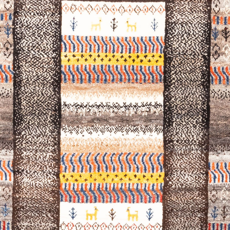 Alfombra Gabbeh - Loribaft Persa - Real - 158 x 100 cm - multicolor