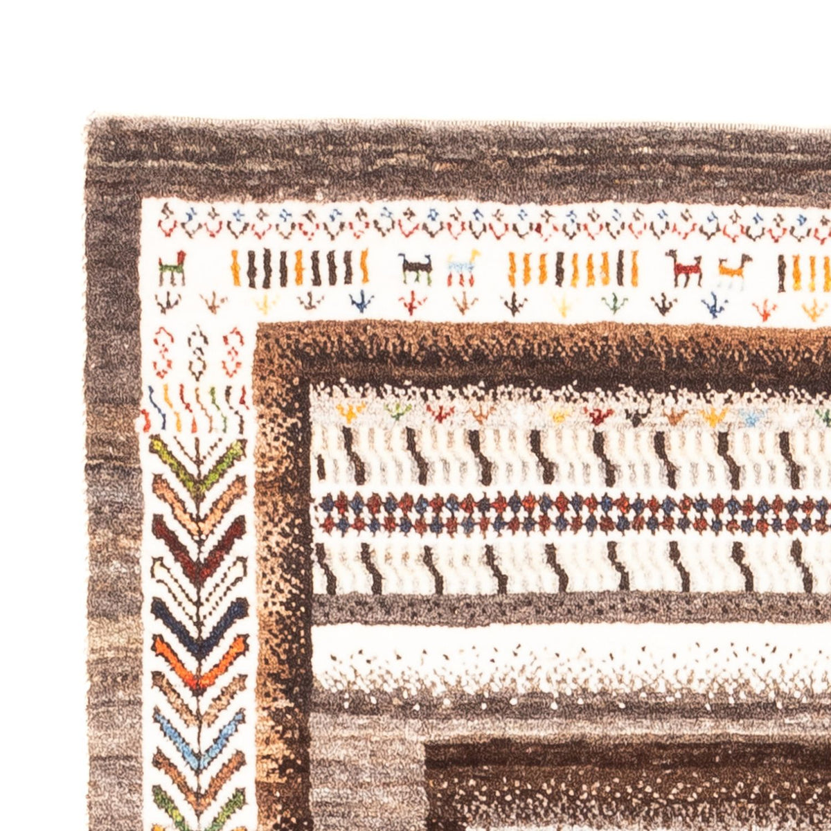 Loribaft Alfombra 158x100cm - Perserteppich Wollteppich
