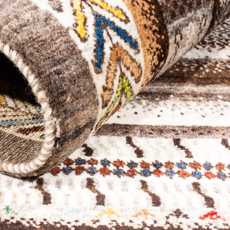 Alfombra Gabbeh - Loribaft Persa - Real - 158 x 100 cm - multicolor
