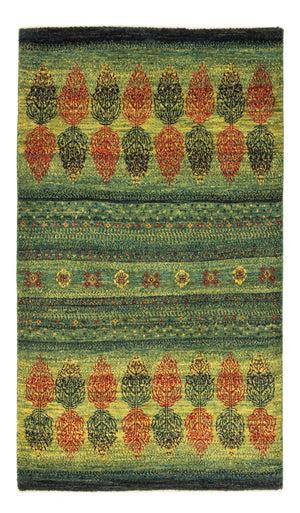 Alfombra Gabbeh - Loribaft Persa - Real - 138 x 87 cm - multicolor