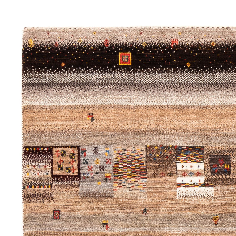Alfombra Gabbeh - Loribaft Persa - Real - 202 x 153 cm - multicolor