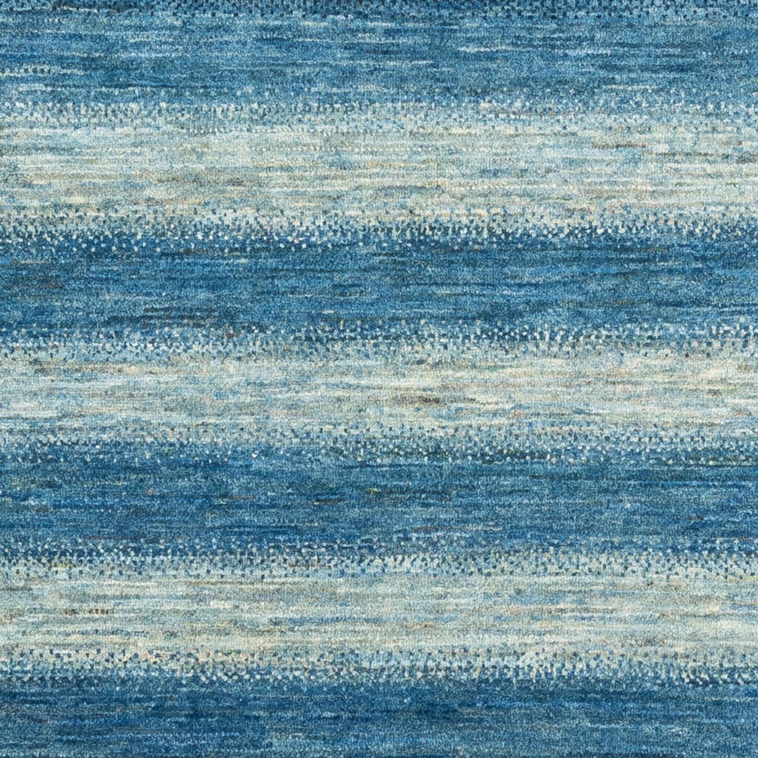 Alfombra Gabbeh - Loribaft Persa - Real - 198 x 152 cm - azul