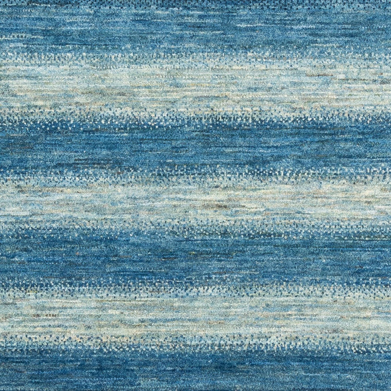 Alfombra Gabbeh - Loribaft Persa - Real - 198 x 152 cm - azul