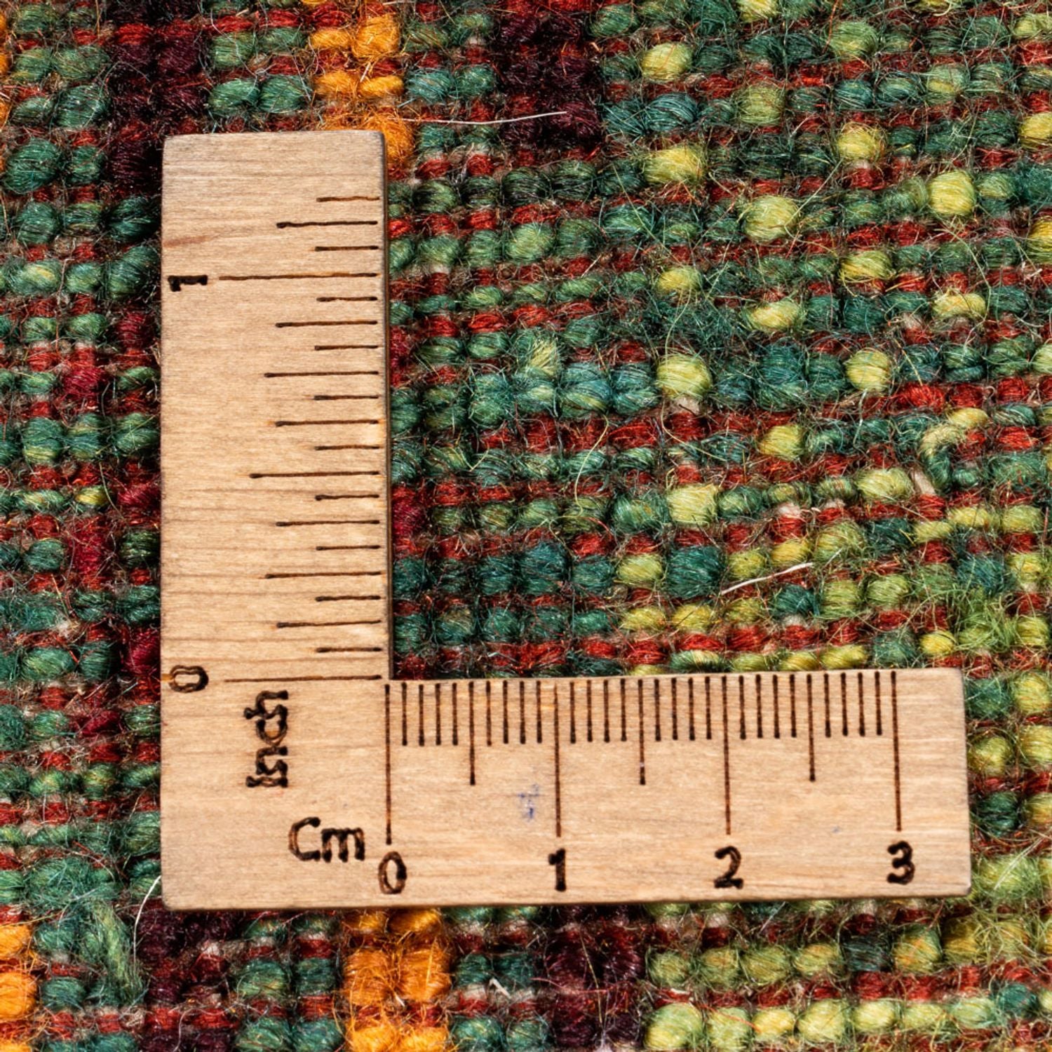 Alfombra Gabbeh - Loribaft Persa - Real - 216 x 157 cm - verde