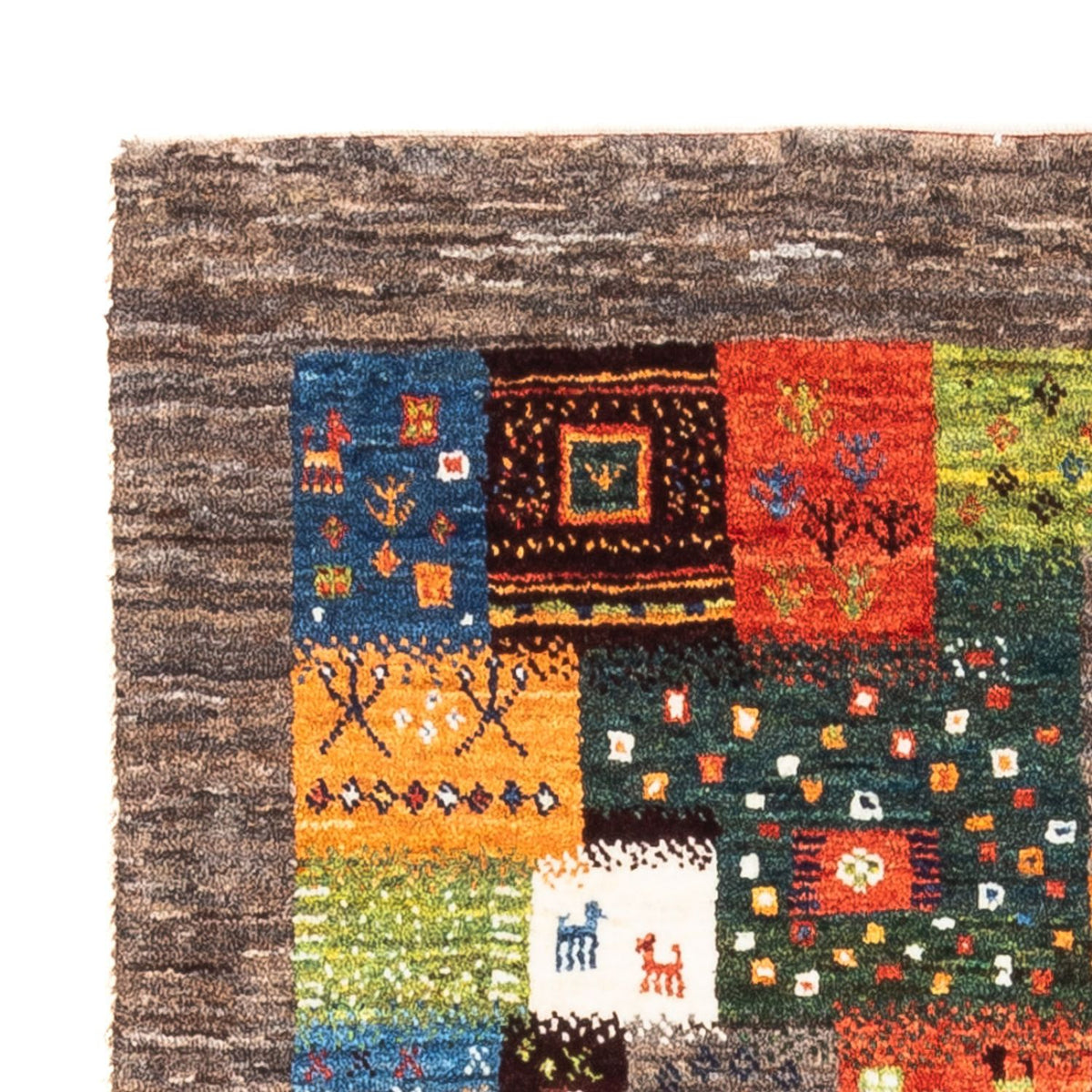 Loribaft Alfombra 81x106cm - Perserteppich Wollteppich