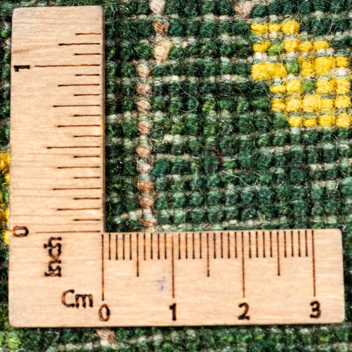 Alfombra Gabbeh - Loribaft Persa - 191 x 143 cm - verde