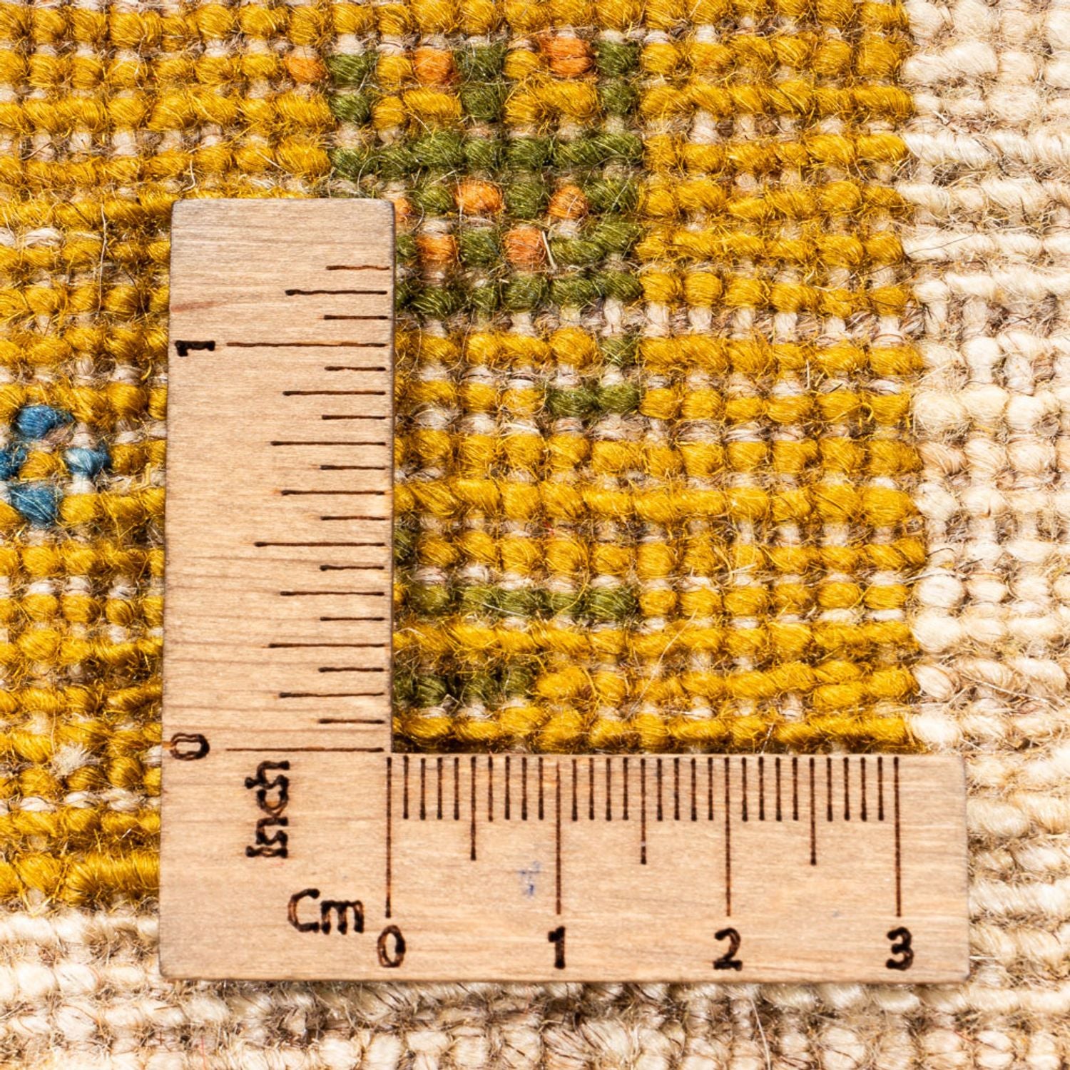 Alfombra Gabbeh - Loribaft Persa - 203 x 158 cm - natural