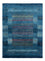 Alfombra Gabbeh - Loribaft Persa - 200 x 147 cm - azul
